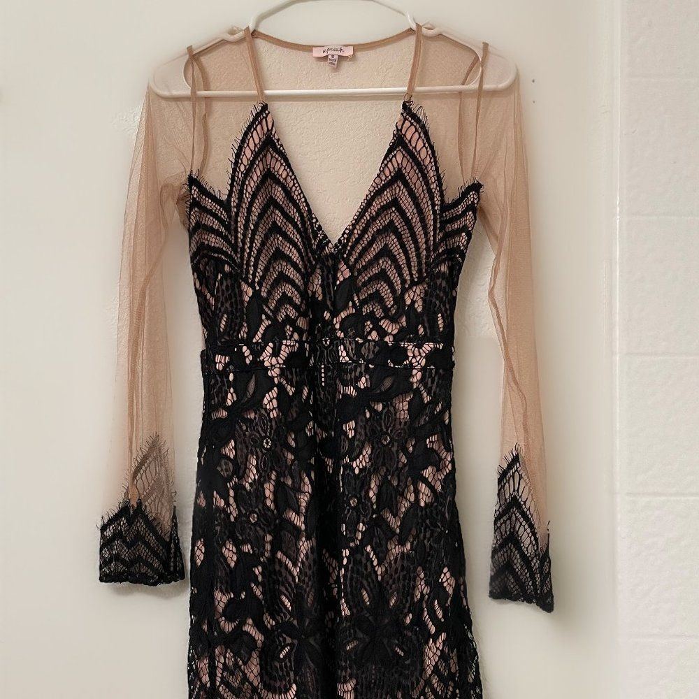 Long Sleeve Lace Dress